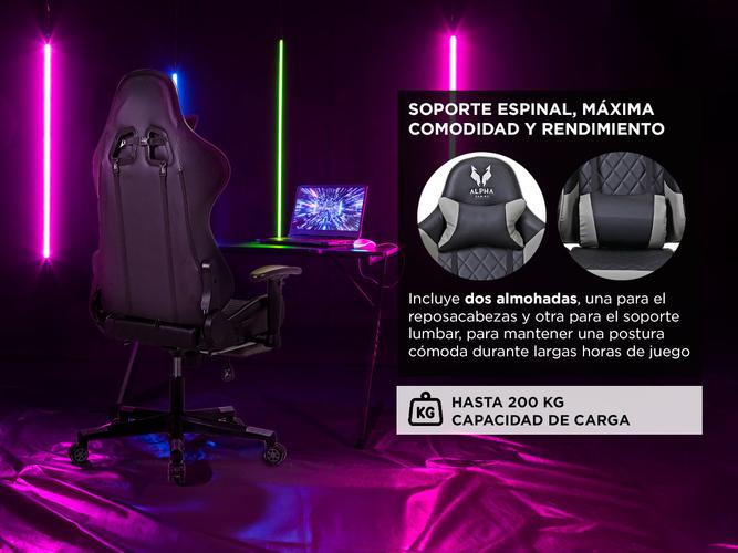 Silla Gamer Pro Gadnic Ergonómica Respaldo Ajustable Reposabrazos  - 2