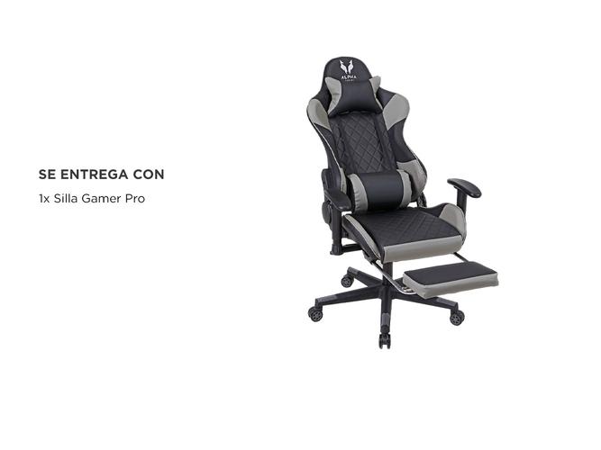 Silla Gamer Pro Gadnic Ergonómica Respaldo Ajustable Reposabrazos  - 5