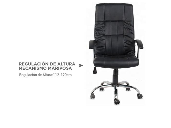 Silla De Oficina Gadnic Ejecutiva Gamer Pro Cuero - 3
