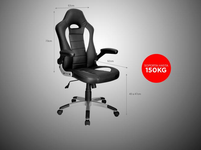 Silla Gamer Gadnic G8 Ergonómica con Ruedas y Apoyabrazos Regulable Hasta 150kg - 5