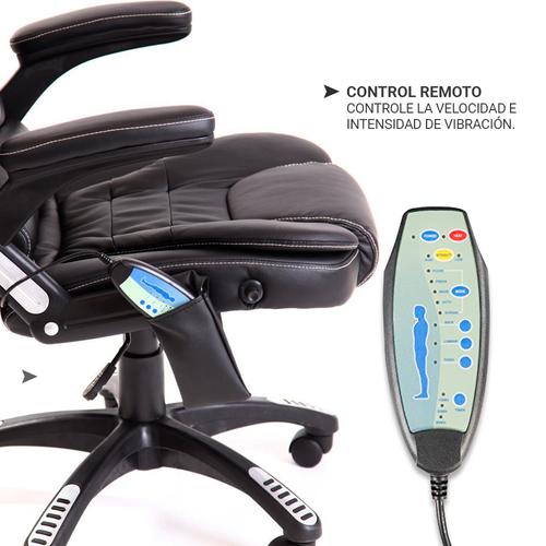 Silla de Escritorio con Masajeador Gadnic BF-06 Ejecutiva Ergonómica Hasta 150kg - 5