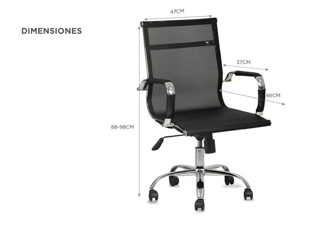Silla de Oficina Gadnic BF-13 Mesh - 4