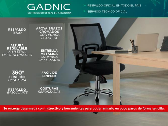 Silla de oficina Gadnic BF-20 Mesh - 1