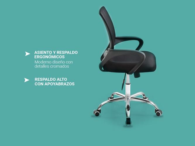 Kit x 5 Sillas de Oficina BF-05 - 2