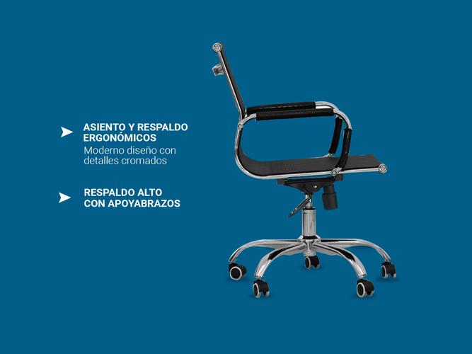 Kit x6 Sillas de Oficina BF-04 - 2