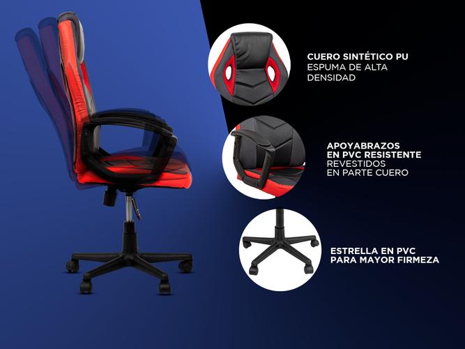 Silla Gamer Gadnic VITA tapizado cuero Outlet - 2