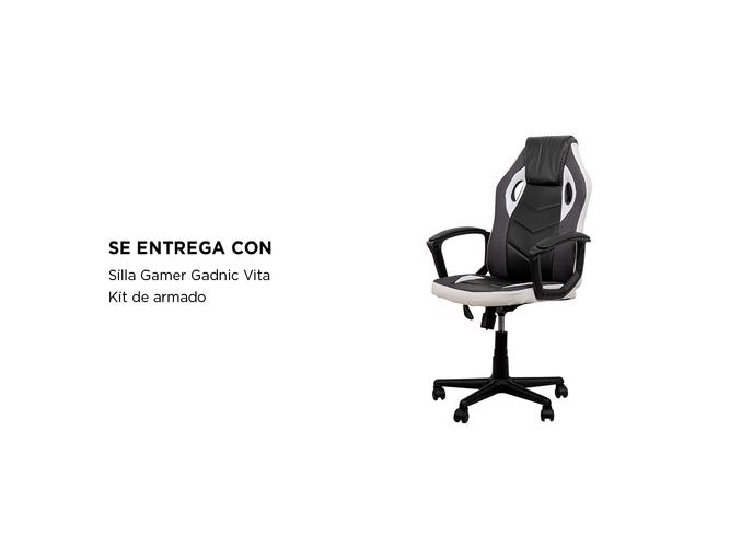 Silla Gamer Gadnic VITA tapizado cuero - 5