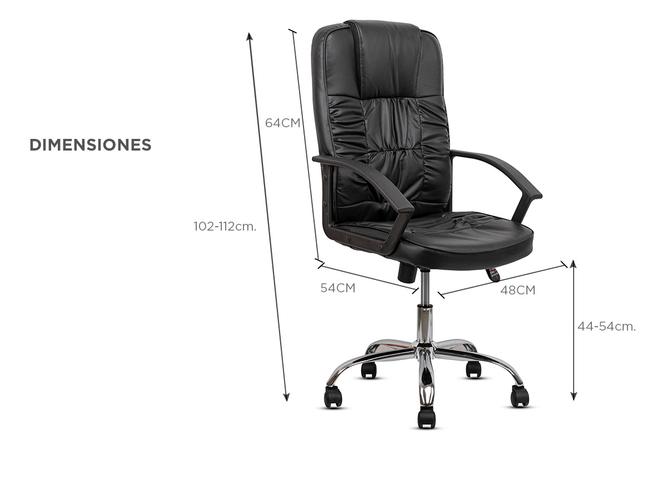 Silla de Oficina Gadnic Direttore II Ejecutiva Gerencial - 4