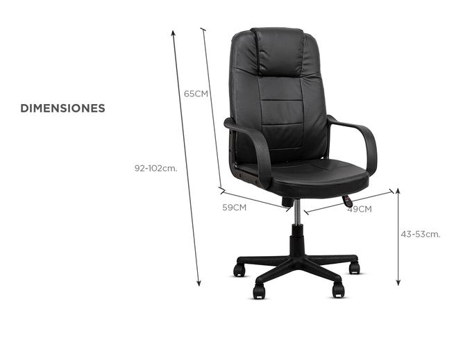 Silla de Oficina Gadnic Direttore III Ejecutiva - 4