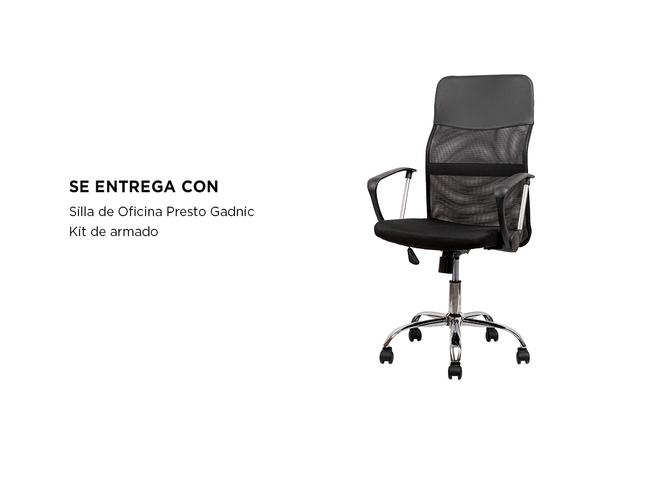 Silla de Oficina Gadnic Presto Ejecutiva Comercial respaldo alto - 5