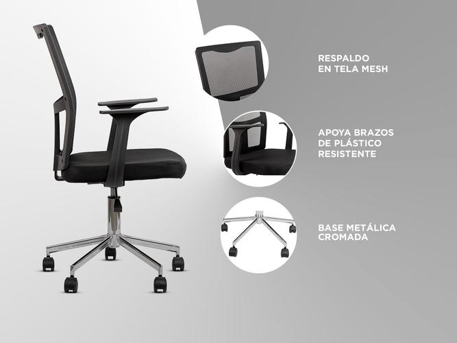 Silla de Oficina Gadnic Forte Ejecutiva Comercial - 2
