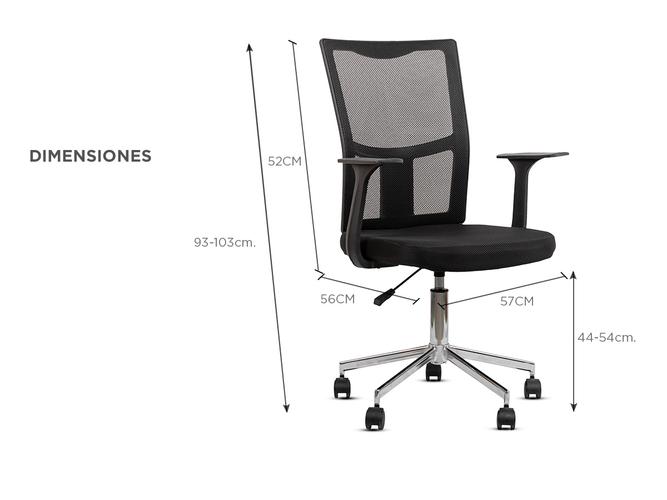 Silla de Oficina Gadnic Forte Ejecutiva Comercial - 4