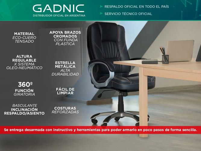 Silla de Oficina Gadnic Lusso Premium Ejecutiva Gerencial  - 1