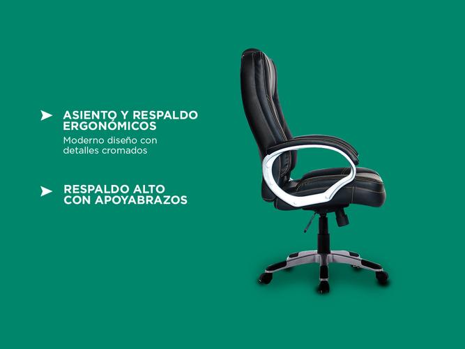 Silla de Oficina Gadnic Lusso Premium Ejecutiva Gerencial  - 3