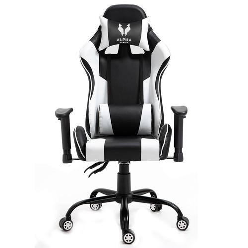 Silla Gamer Gadnic Angelo con almohadon lumbar y cervical regulable - 0
