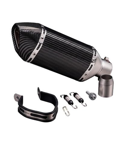 Silenciador Escape Moto Gadnic Universal Fibra Carbono 51mm - 6