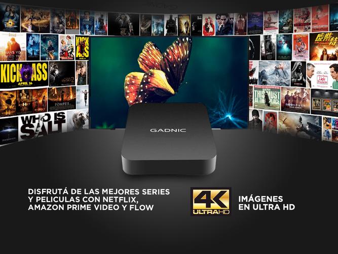 Tv Box Gadnic TX-800T Quadcore 8GB 1GB Ram 4k Wifi   - 4