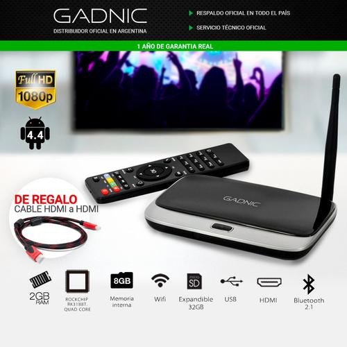 TV BOX Android Gadnic TX-700 QuadCore 8GB - 1