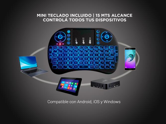 Tv Box Android Gadnic TX-1000 4K 1GB 8G Peliculas Netflix Quadcore  - 5