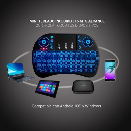 Kit TvBox GADNIC TX-1100 Premium + Teclado Inalámbrico - 5