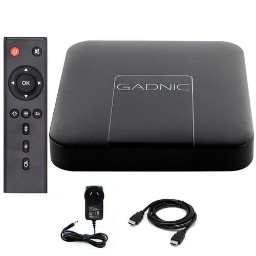 Tv Box Gadnic TX-1200 Android 7.1 4K QuadCore WiFi 2gb 16gb HDMI - 0