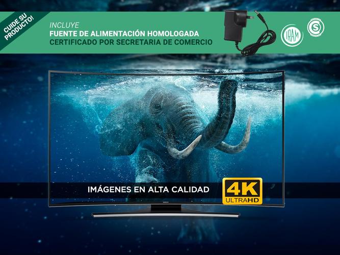Tv Box Gadnic TX-1200 Android 7.1 4K QuadCore WiFi 2gb 16gb HDMI - 4