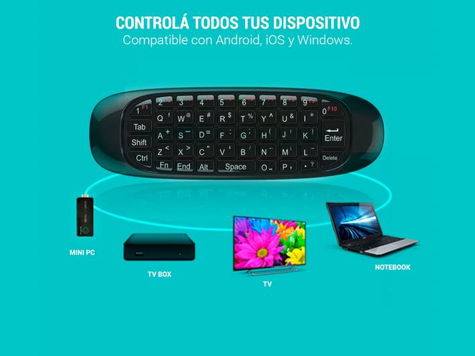 Teclado Air Mouse Pro Gadnic - 2