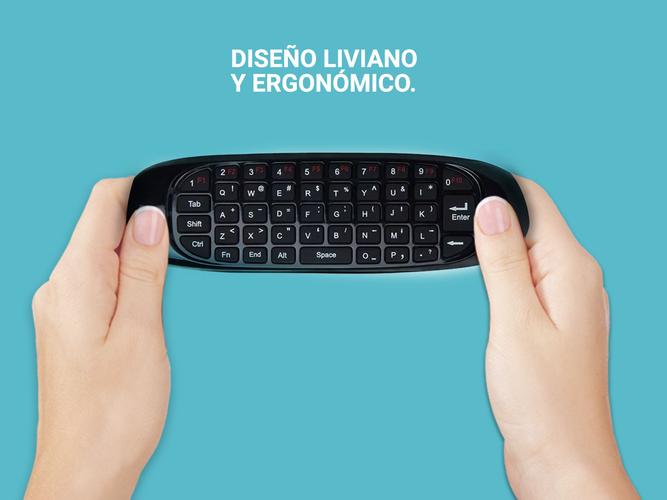 Teclado Air Mouse Pro Gadnic - 4