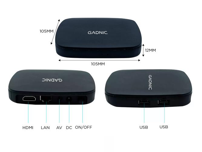 Dispositivo Inteligente TV Box Gadnic 8GB Android HDMI AV Wifi - 5