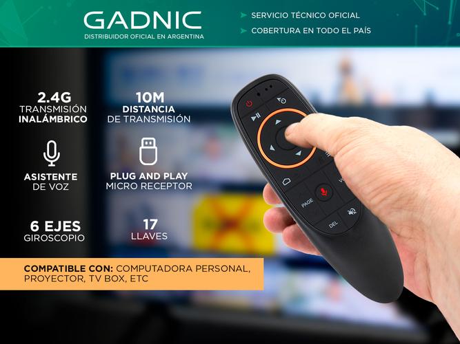 Control Remoto Inalámbrico Gadnic SMT41 Control por Voz - 1