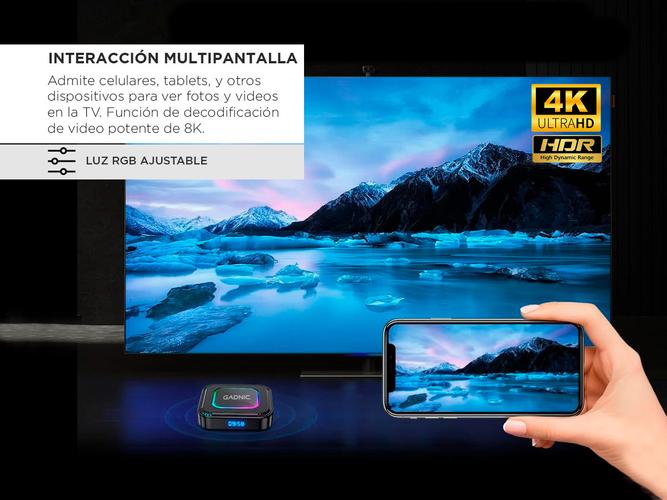 Tv Box Gadnic 4K HDMI AV Wifi - 2