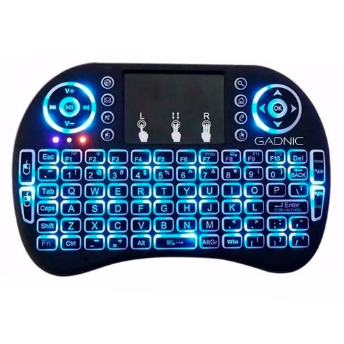 Mini Teclado Retroiluminado Gadnic Inalámbrico - 0