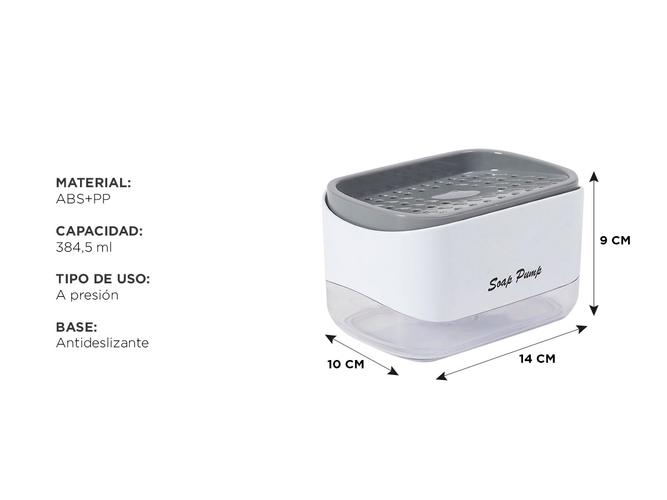 Dispenser de Jabón para Esponjas Gadnic SPJ34 Limpieza Absoluta - 3