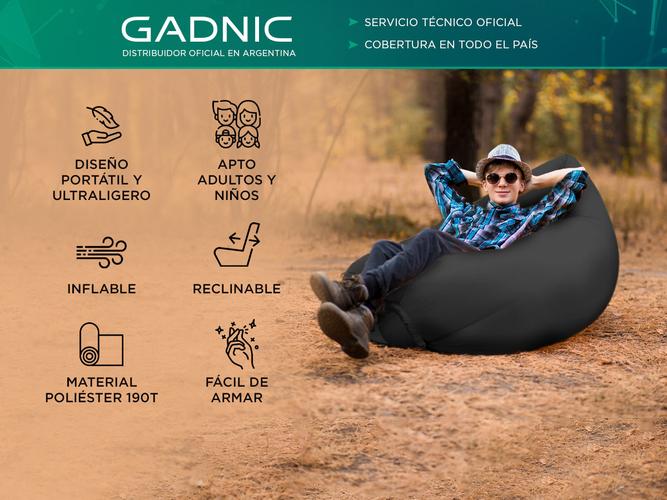 Sofá de Aire Gadnic Reclinable Inflable Pileta - 1
