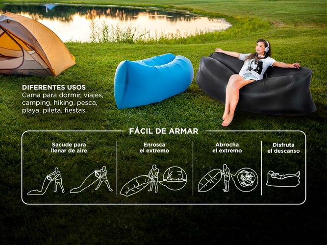 Sofá de Aire Gadnic Reclinable Inflable Pileta - 2