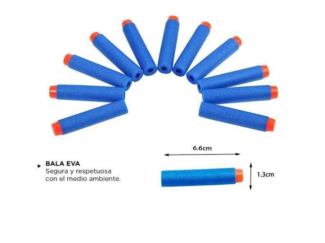 Repuesto Dardos Gadnic SFB Pistolas Nerf X 12 - 3