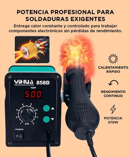 Pistola de Aire Caliente Yihua 858D Display Digital - 2
