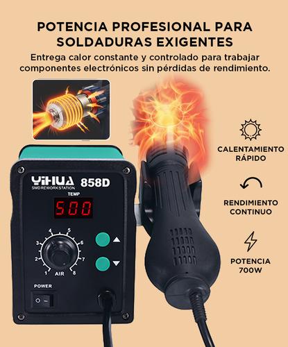 Pistola de Aire Caliente Yihua 858D Display Digital - 2