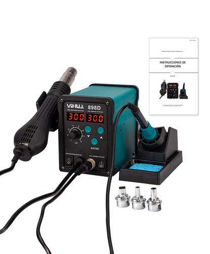 Estación de Soldado Aire Caliente Yihua 898D - 6