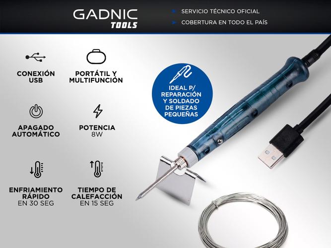 Lapiz Soldador Portátil Gadnic Para Estaño  - 1