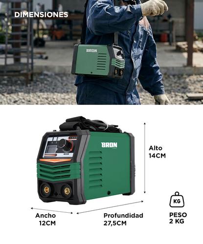 Soldadora Inverter Bron By Gadnic 100A Eléctrica Portátil  - 5