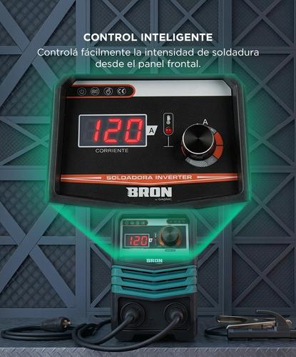 Soldadora Inverter Bron By Gadnic 120A Eléctrica Portátil  - 2