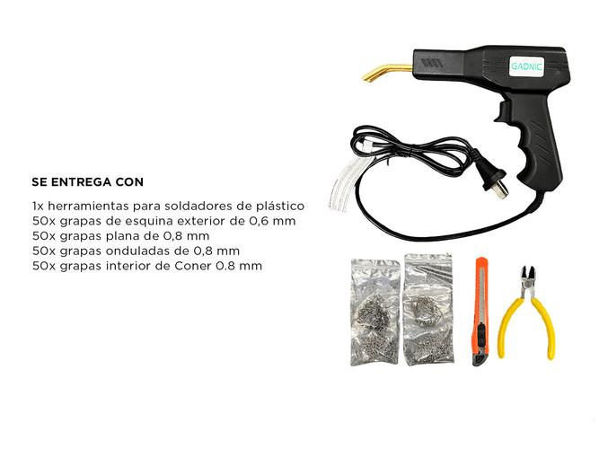 Pistola Soldadora de Plástico Gadnic 36W De Rápido Calentamiento - 5