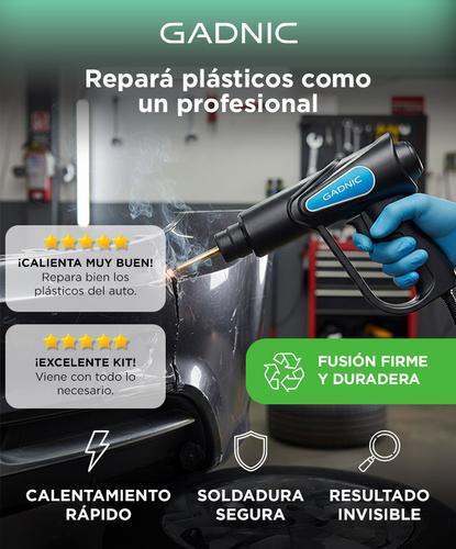 Pistola Soldadora de Plástico Gadnic Reparacion Paragolpes Plásticos - 1