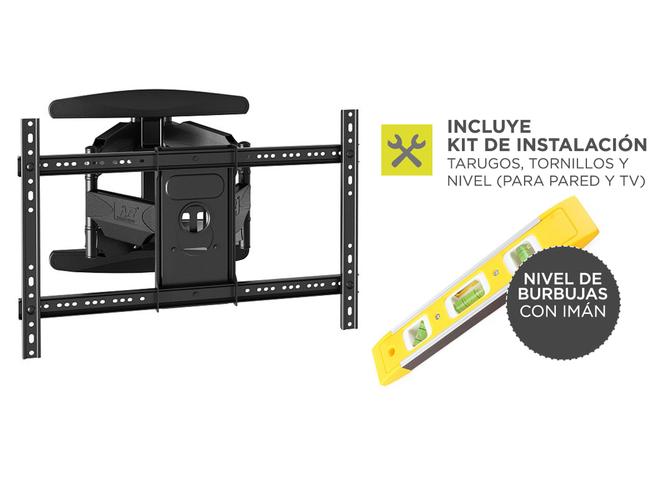 Soporte Tv Led Gadnic Smart Tv LCD 40 a 70 Articulado Movible Usado - 5