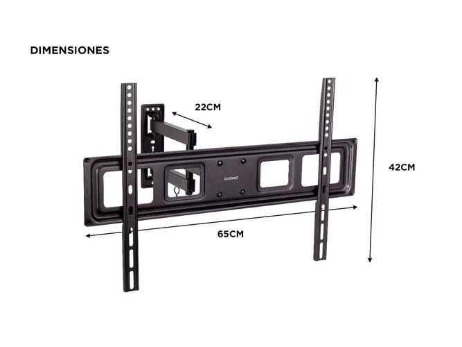 Soporte para TV Gadnic 37 a 70 - 5