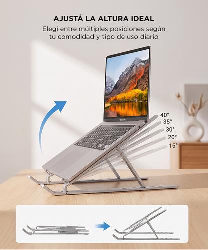 Soporte Base Para Notebook Gadnic Aluminio PC - 2