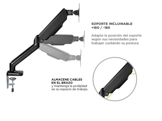 Soporte Brazo De Monitor Para Escritorio 17´-32´ - 4