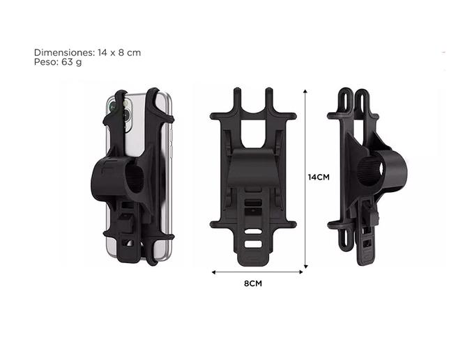 Soporte de Celular Para Bicicleta GADNIC - 4
