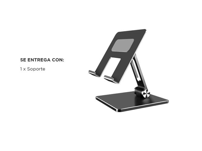 Soporte Gadnic SP27G Para Tabletas y Celulares Regulable - 5